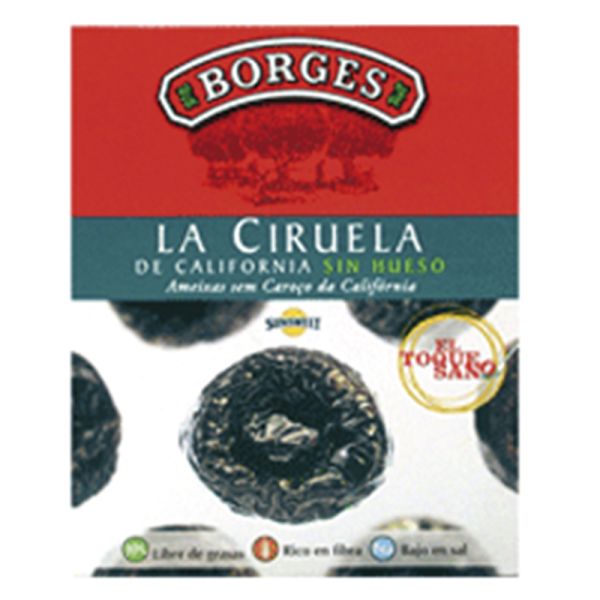 California dried plums pitted Borges 150 g bag