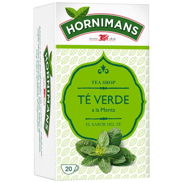 Green tea with mint Hornimans box 20 bags
