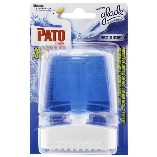 Toilet cleaner Pato wc active blue lime device + refill