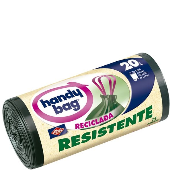 Recycled trash bag Handy Bag resistant 20 l 15 units