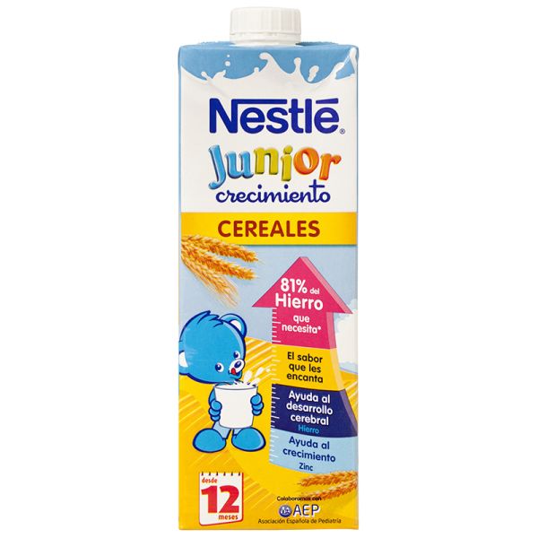 Child growth milk with cereal Nestlé 1 l carton