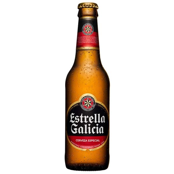 Beer Estrella Galicia 25 cl bottle