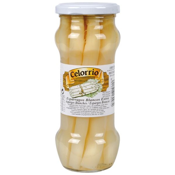 White asparagus Celorrio extra 9/12 pieces thick 250 g jar