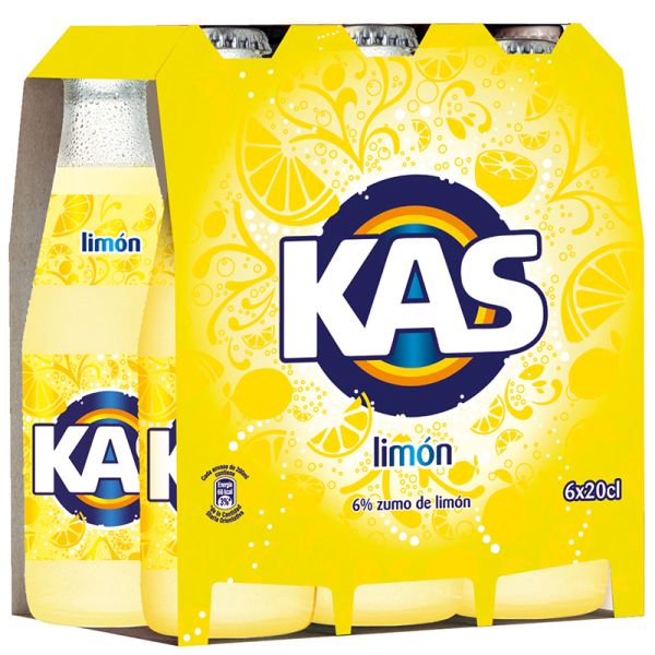 Lemon soda Kas 20 cl bottle