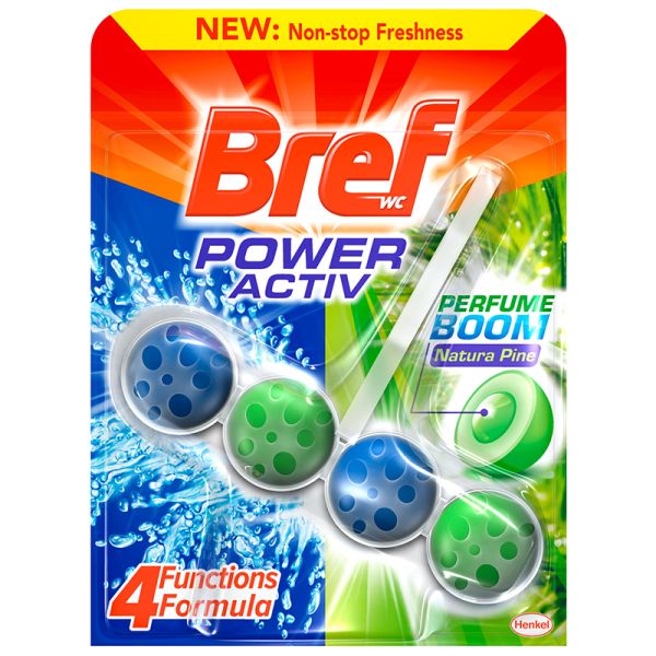 Toilet cleaner Bref natura active power unit