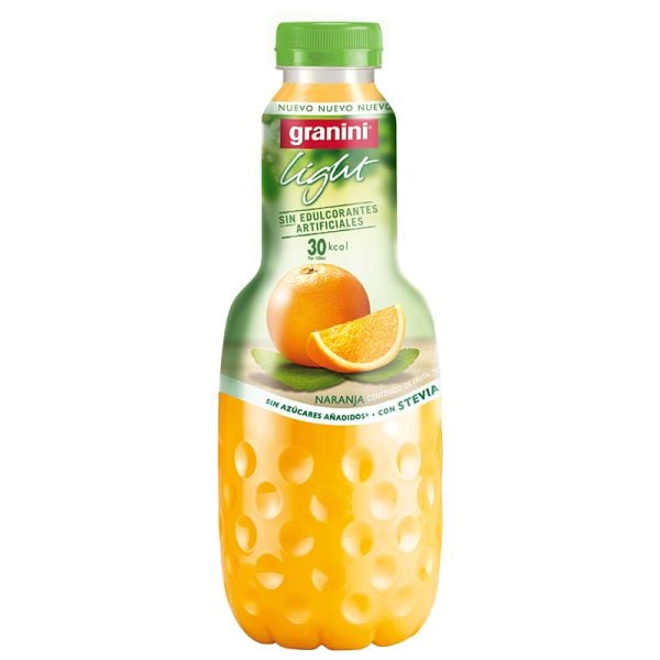 Orange nectar Granini Light with stevia 1 l pet