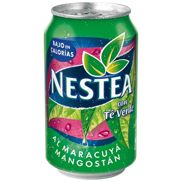 Green tea with passion fruit Nestea 33 cl can