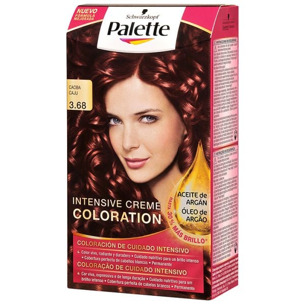 Color palette intense mahogany dye cream 3.68 Schwarzkopf