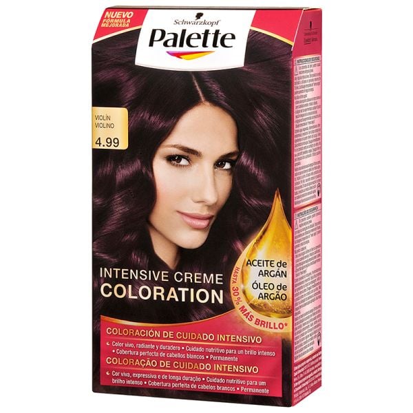Color palette intense violin dye cream 4.99 Schwarzkopf