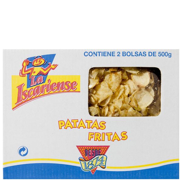 Chips La Iscariense 2x500 g bag
