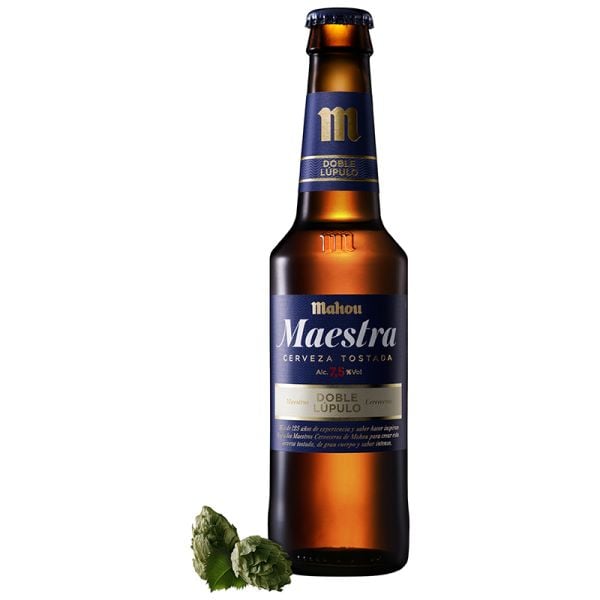 Mahou Maestra beer 33 cl bottle