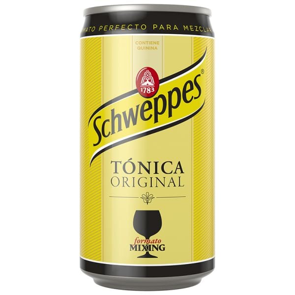 Tonic water Schweppes 25 cl can