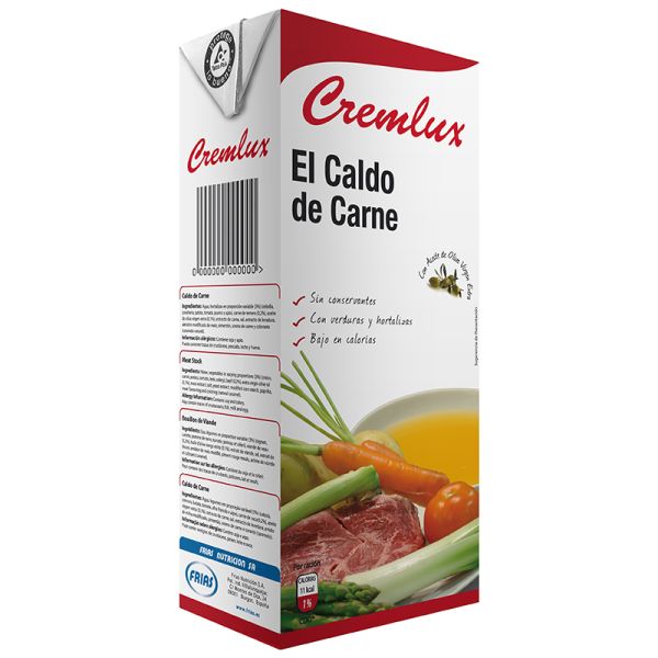 Beef broth Cremlux 1 l brik