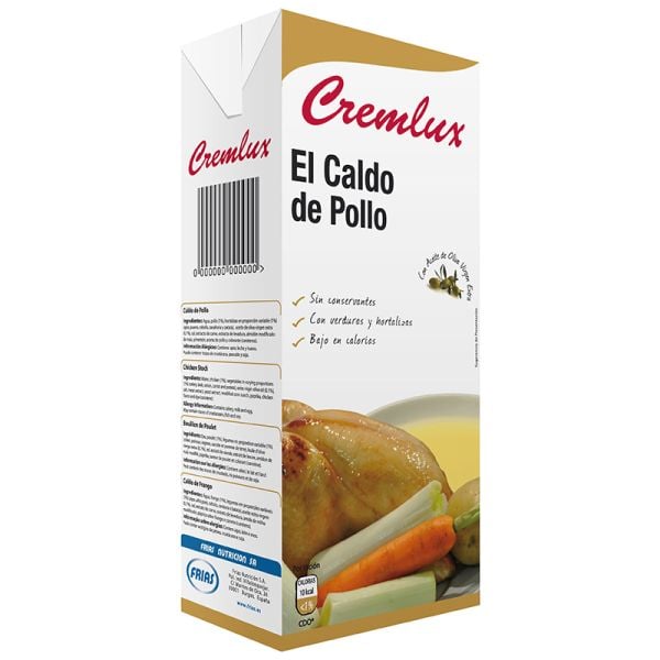 Chicken soup Cremlux 1 l brik