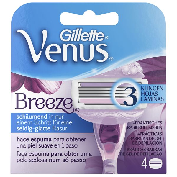 Razor Gillette venus breeze 4 units