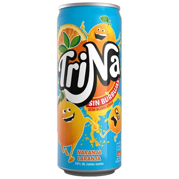 Orange soda Trina 33 cl can