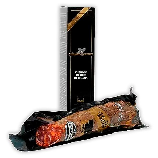 100% Iberian chorizo from acorn fed pigs Julián Martín half piece 500 g