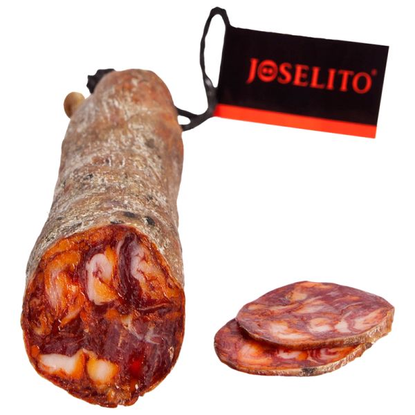 Iberian chorizo from acorn fed pigs Joselito piece of 1,2 kg approx.