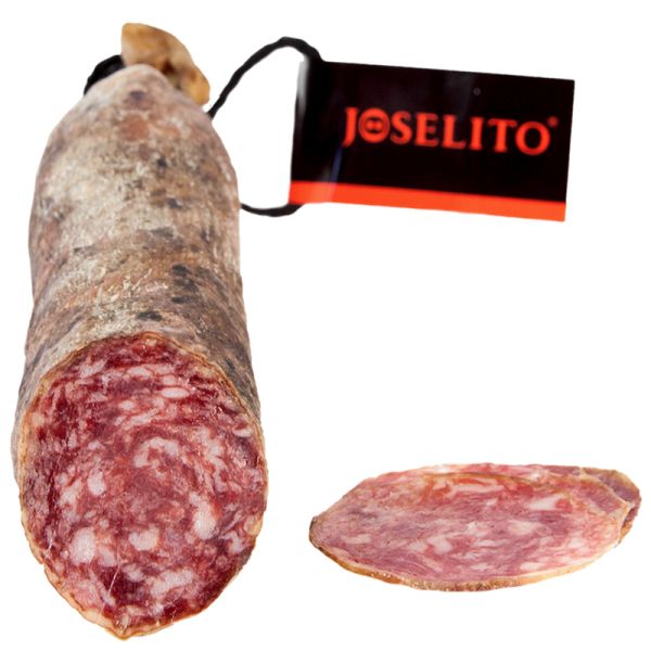 Iberian salchichon from acorn fed pigs Joselito piece of 1,2 kg approx.