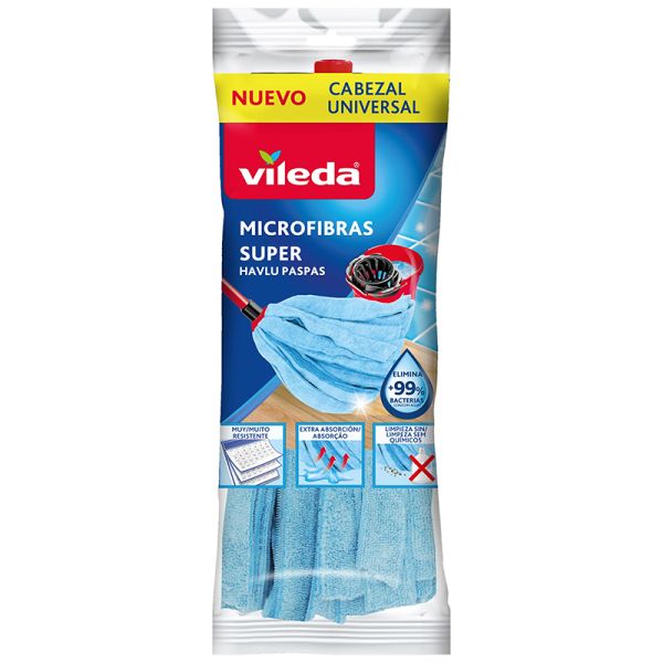 Vileda Microfibre straps Blue