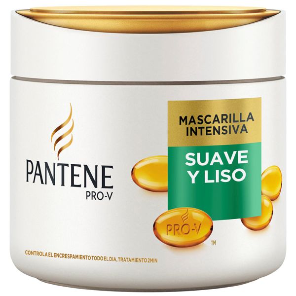 Mask Pantene soft and smooth, normal/thick hair 300 ml