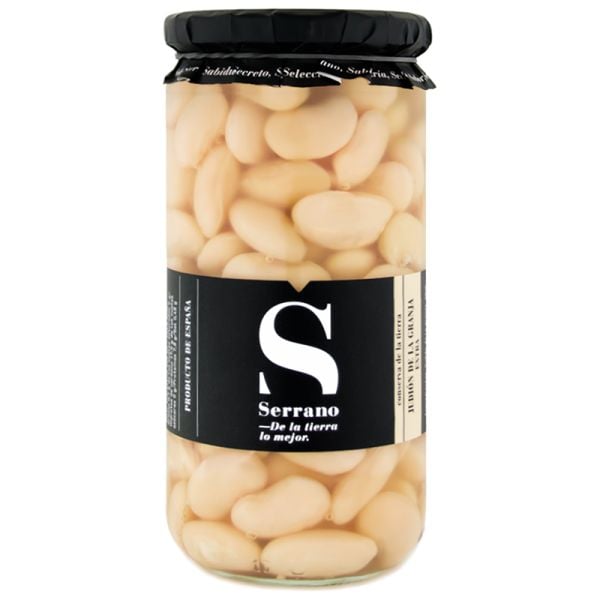 Conservas Serrano Cooked La Granja beans 660 g jar