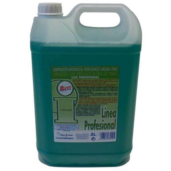 Ammonia cleaner Poett professional pine freshness 5 l jug