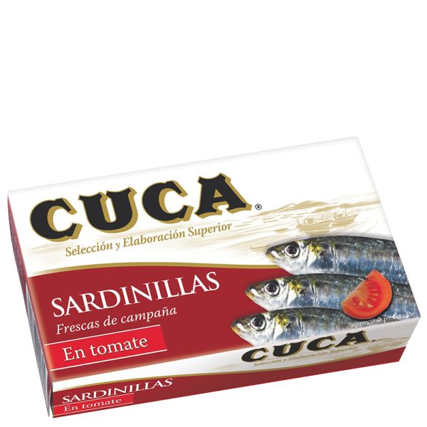 Sardines in tomato sauce Cuca 63 g tin