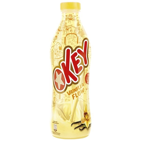 Vanilla milkshake Okey 75cl bottle