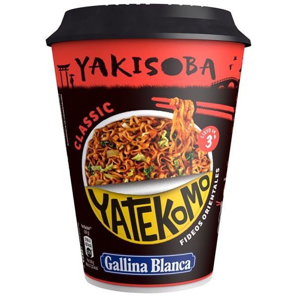 Yakisoba oriental Pasta classic Yatekomo Gallina Blanca 93 g