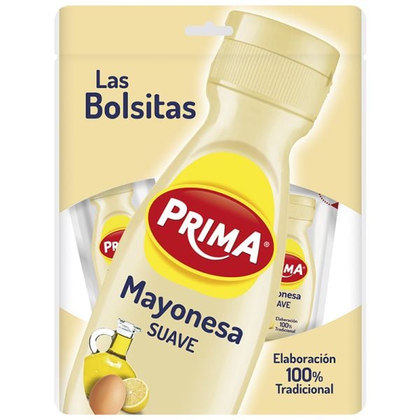 Mayonnaise Prima Suave sachets 15x10 ml