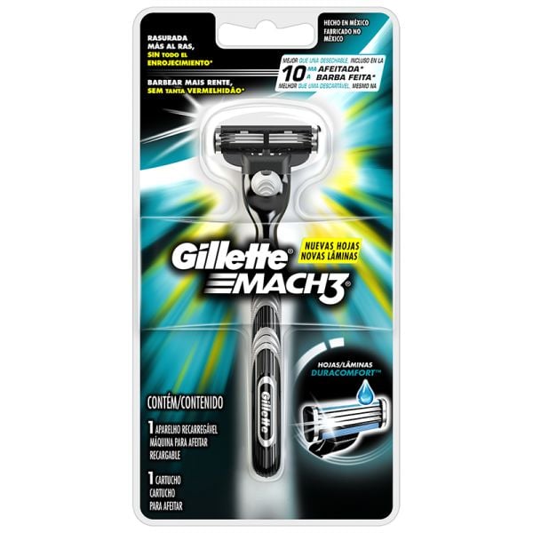 Razor blades Gillette charger mach3 4 units