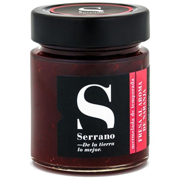 Conservas Serrano Strawberry jam 175 g jar