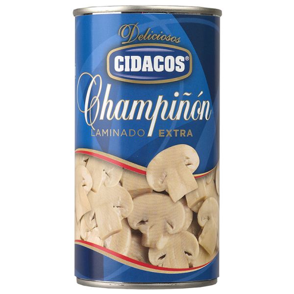 Sliced ​​mushrooms Cidacos 180 g tin
