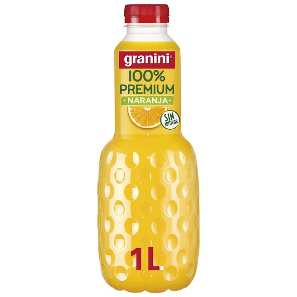 Granini Orange juice 100% fruit 1 l bottle