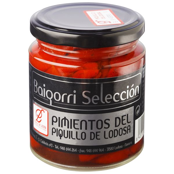 Baigorri Whole piquillo peppers D.O. Lodosa 210 g jar