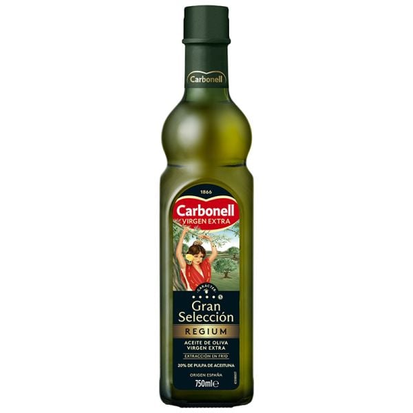 Carbonell Extra Virgin olive oil Regium glass 750ml