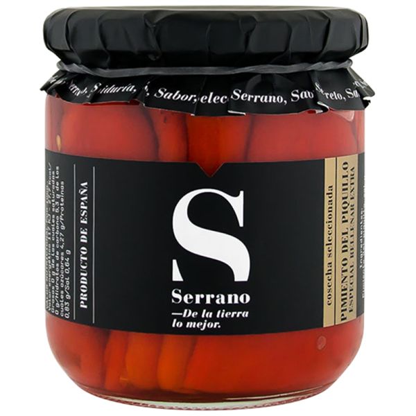 Piquillo peppers special for stuffing Conservas Serrano extra 340 g jar