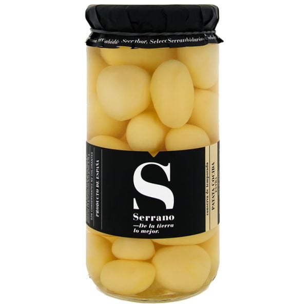 Baked potatoes in brine Conservas Serrano 660 g jar