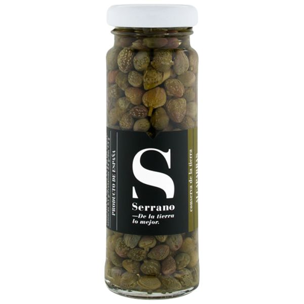 Capers in sherry vinegar Conservas Serrano 100 g jar