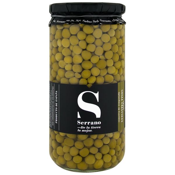 Peas in brine Conservas Serrano 660 g jar