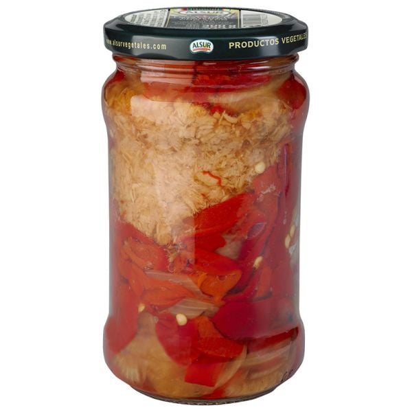 Pepper salad with tuna Alsur 275 g jar
