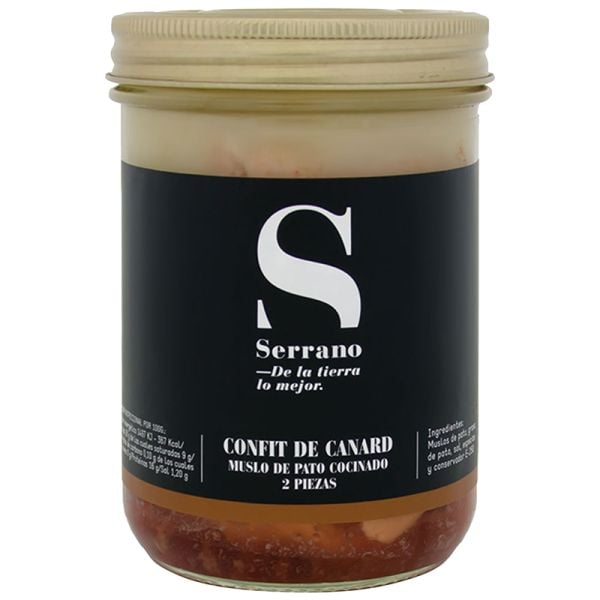 Duck leg confit Conservas Serrano 675 g jar