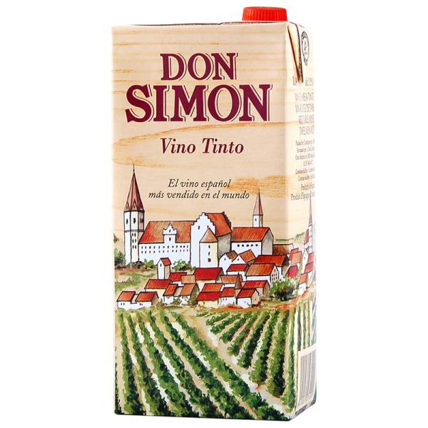 Red wine Don Simón 1 l carton