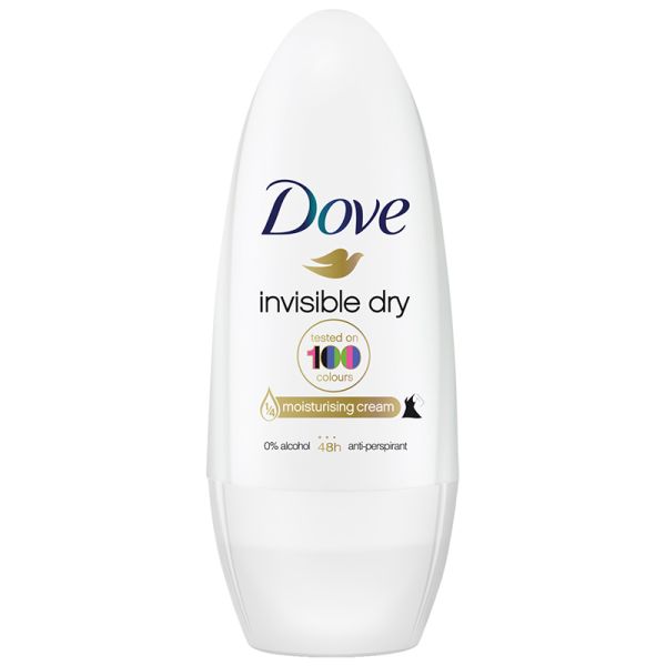 Deodorant Dove invisible dry 48h roll-on 50 ml
