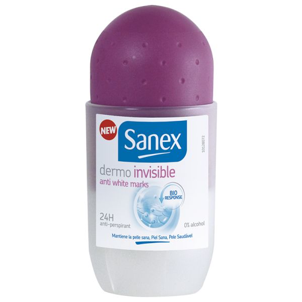 Deodorant roll-on Sanex dermo invisible 24h 50 ml