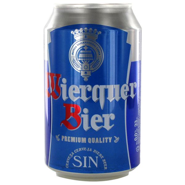 Alcohol-free beer Wierquer 33 cl can