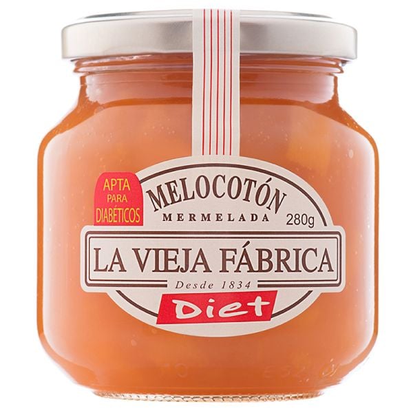 Peach jam La Vieja Fábrica diet 280 g jar