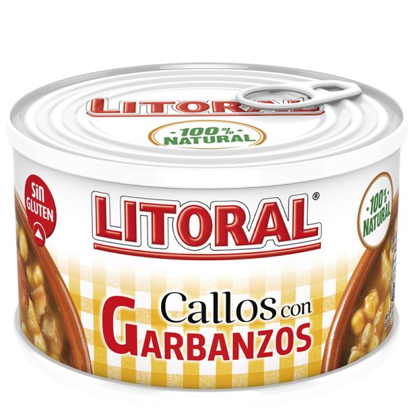 Tripe with chickpeas Litoral 370 g tin