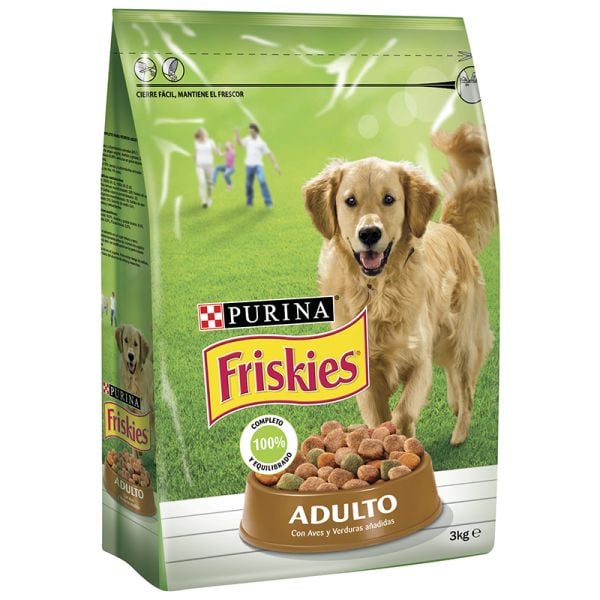 Adult dog Food Friskies chicken 3 kg bag